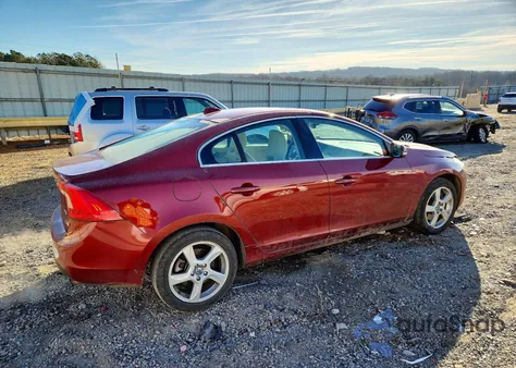 2012 Volvo S60 T5 from USA, damaged, VIN YV1622FS6C2038943
